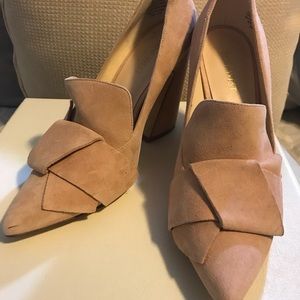 Nine West suede heels